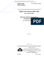 Electric Vehicle Conductive Charging System: Indian Standard