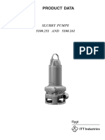 Product Data: Slurry Pumps 5100.251 AND 5100.261
