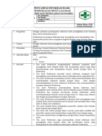 9.4.4.a.SPO Penyampai Informasi Hasil Peningkatan Mutu Layanan Klinis Dan Keselamatan Pasien