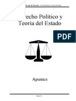 Apuntes Derecho Político Teoría Estado