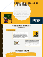 Tugas - Proses Belajar Mengajar Di Komunitas - KEL 3