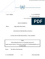 Public Redacted Version of “Prosecution Trial Brief” Against Kenya Lawyer Charles Gicheru