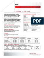 Medium Tensile Steel a is i 1045