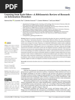 Learning from Each Other—A Bibliometric Review of Research on Information Disorders