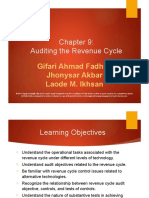 Auditing The Revenue Cycle: Gifari Ahmad Fadhila Jhonysar Akbar Laode M. Ikhsan