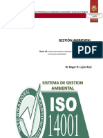 CURSO GESTION AMBIENTAL CLASE 12 Sistemas de Gestion Ambiental ISO 14001 - Auditoria Ambiental - Inversiones Sostenibles