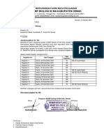 Undangan PKB MGMP Biologi