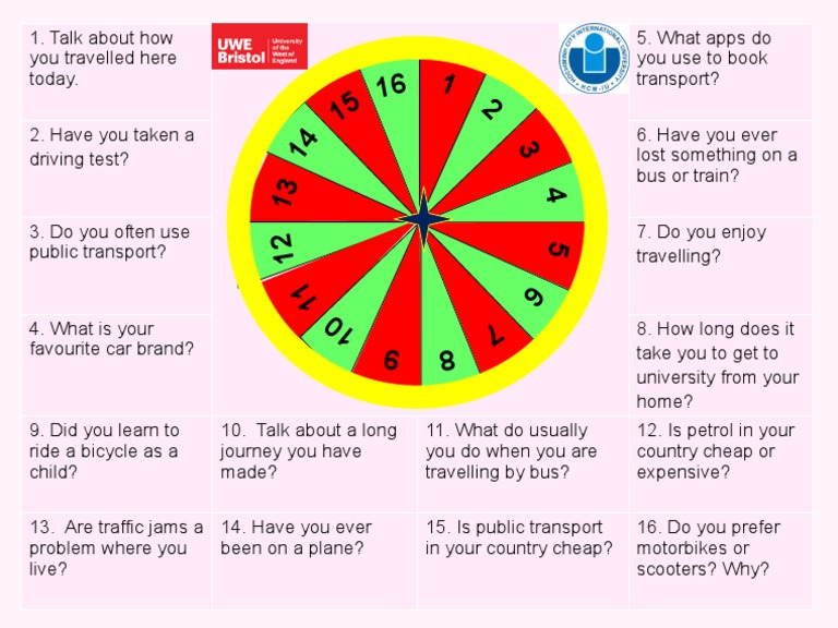 Travel and Transport Discussion Questions | PDF