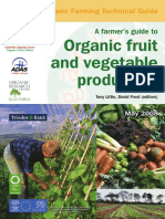 Organic Fruit and Vegetable Production: Organic Farming Technical Guide