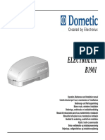 Climatizzatore - Electrolux Dometic B1901  ITA 