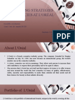 Marketing Strategies and Policies at L'Oréal