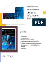 Ethics in Information Technology - PHD 2