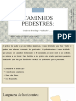 Caminhos pedestres