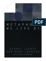 Metaphors We Live by - George Lakoff