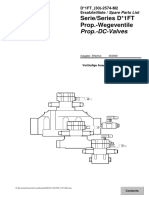 Prop.-DC-Valves: Serie/Series D 1FT Prop.-Wegeventile