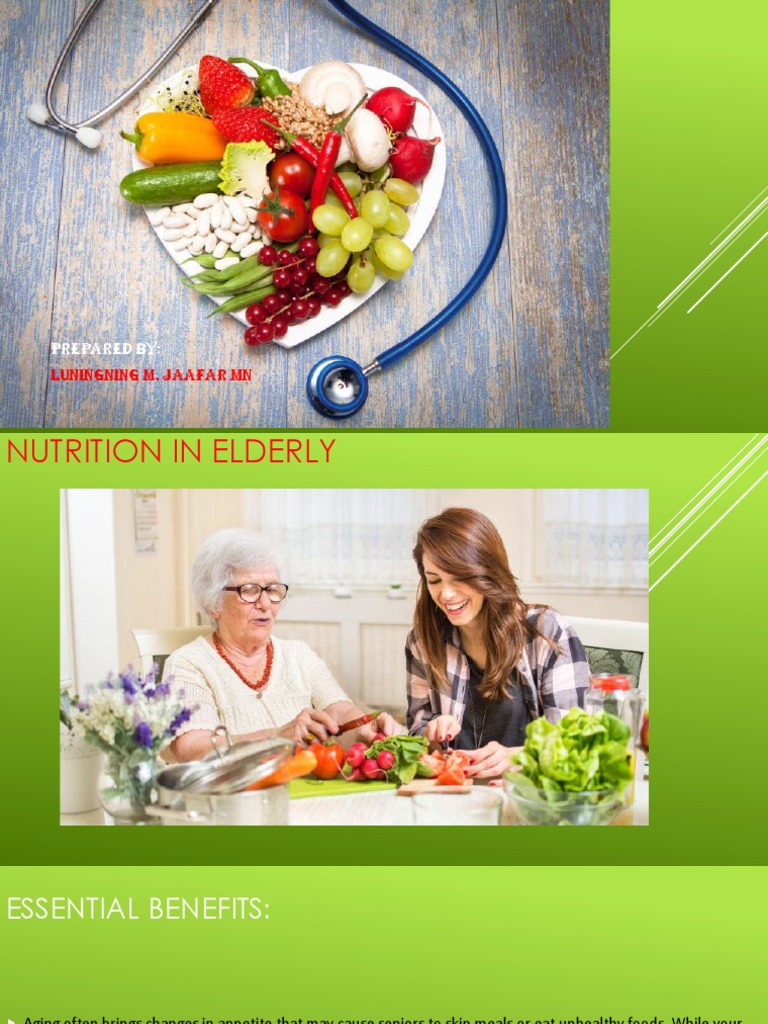 Essential Nutrition for Seniors | PDF | Healthy Diet | Foods