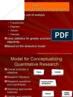 Introduction To Quantitative Research