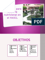 Presentacion Asesoria HSCL Nutricion