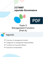 Topic 5 - Management Function (Part A)