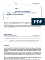 MDCG 2021-1 Rev.1 guidance on EUDAMED alternatives