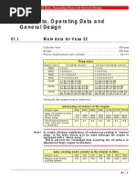 Main Data, Operating Data and General Design