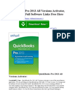 QuickBooks Pro 2013 All Versions Activator