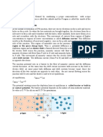 PN Junction at Equilibrium.: Diffusion Drift