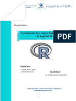 rapport logiciel R