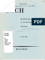 Bach, J.S. - Passacaglia and Fugue in C-minor (Respighi)