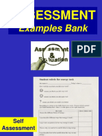 Assessment Examples Bank