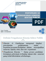 Pertemuan 9 Pengukuran Kinerja Sektor Publik