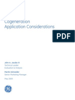 Jacobs & Schneider (GE Energy) - May 2009 - Cogeneration Application Considerations