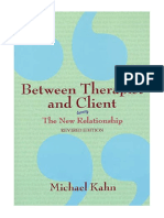 Between Therapist and Client - Michael Kahn