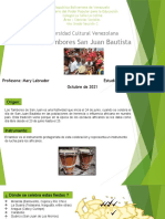 Trabajo Ciencias Sociales Tambores de San Juan