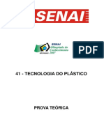 41PT - Tecnologia Do Plastico - Prova