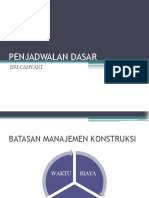 Penjadwalan Dasar