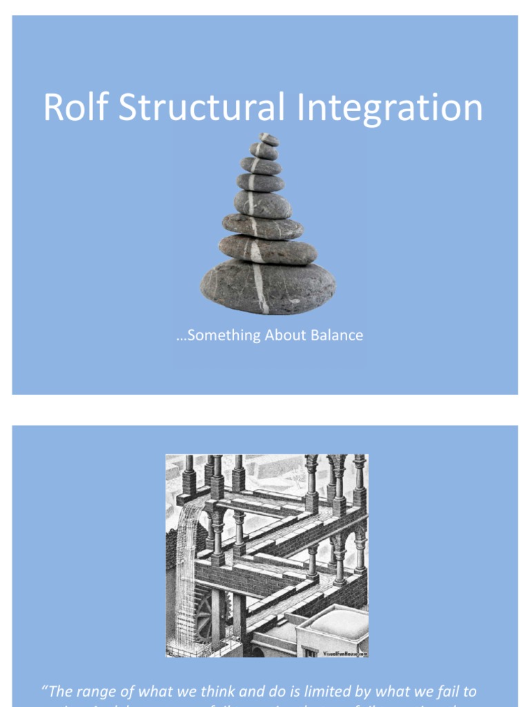 Rolf Structural Integration | PDF | Gravity | Cognitive Science