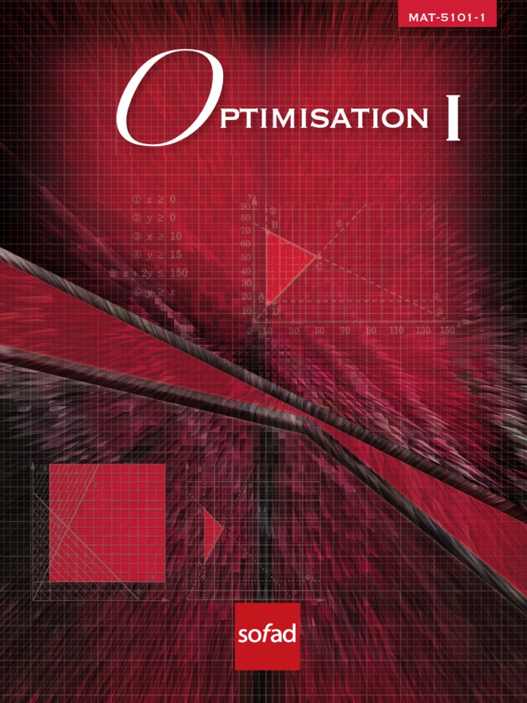 Ptimisation: MAT-5101-1.indd 1 | PDF | Équations | Optimisation ...