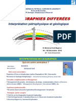 Interpretation Petrophysique Et Geologique Des Diagraphies