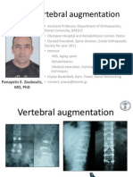 Vertebral Augmentation: Panayotis E. Zouboulis, MD, PHD