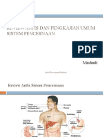 Review Anfis Dan Pengkajian Umum Sistem Pencernaan