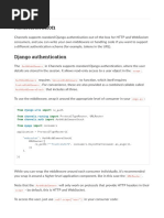 Django Authentication