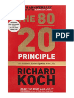The 80/20 Principle: The Secret of Achieving More With Less: Updated 20th Anniversary Edition of The Productivity and Business Classic - Business & Management