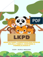 LKPD - Menyayangi Tumbuhan Dan Hewan - NURUL MAULIDA (E1E019247)