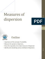 Measures of Dispersion (Unit1)