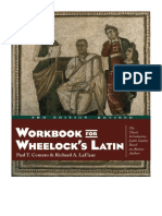 Workbook For Wheelock's Latin - Paul T. Comeau
