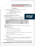 Ficha de Informação de Segurança de Produto Químico WHITE LUB SUPER SINTÉTICO Fispq N - 2214 - 146 - 376 - PDF Download Grátis