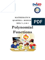 Polynomial Functions: Grade 10