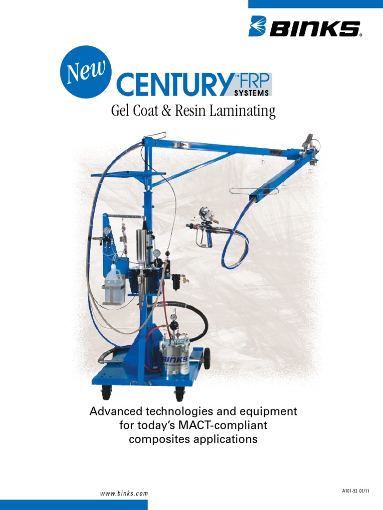 Gel Coat & Resin Laminating Advanced Technologies and Equipment For