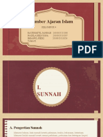 Sumber Ajaran Islam - Kelompok 4